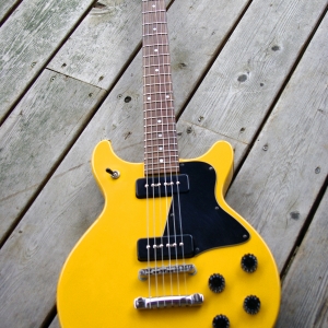 MK 1994 Epiphone Special DC worn yellow