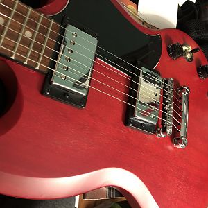 SG Special VE humbucker covers