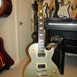 Les Paul Standard Limited Edition Silver Sparkle