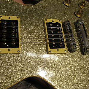 Les Paul Standard Limited Edition Silver Sparkle